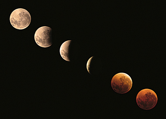 Eclissi lunare (foto di Luc Viatour)