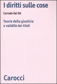 Corrado Del Bò, I diritti sulle cose